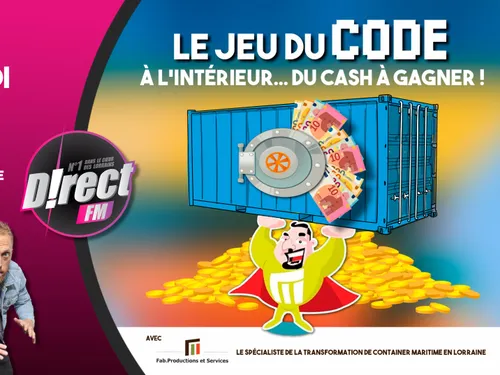 Le jeu du code arrive sur D!RECT FM